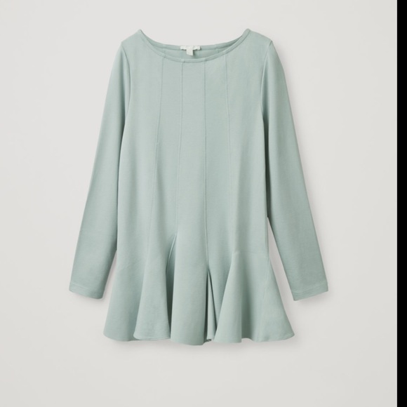 COS Tunic Length Longsleeve with pleated Skirt bottom - Picture 2 of 10